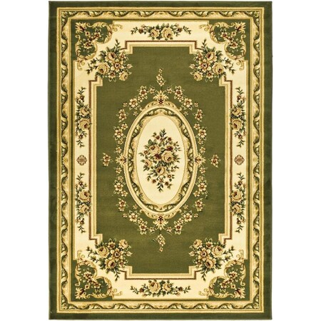 Safavieh Lyndhurst Power Loomed 336000 Points & Sqm Rectangle Rug Sage & Ivory - 2 ft.-3 in. x 4 ft. LNH218B-24